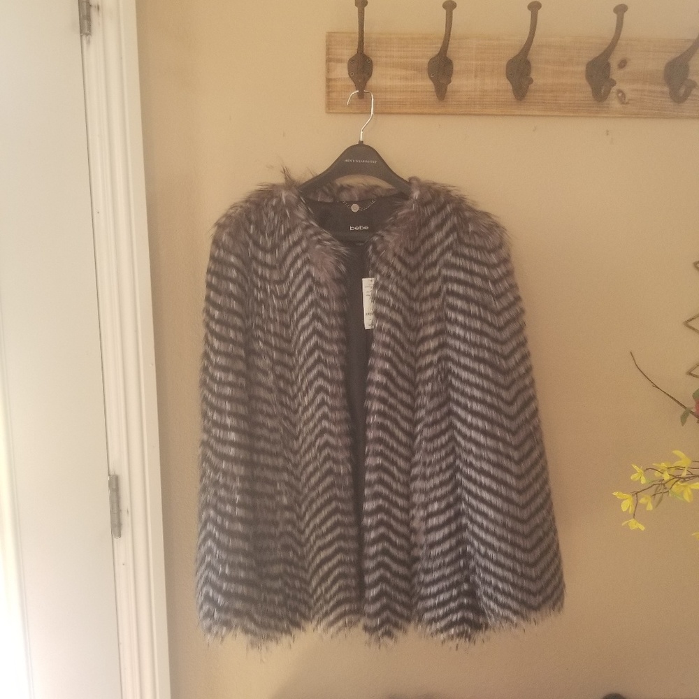 Faux fur Bebe jacket